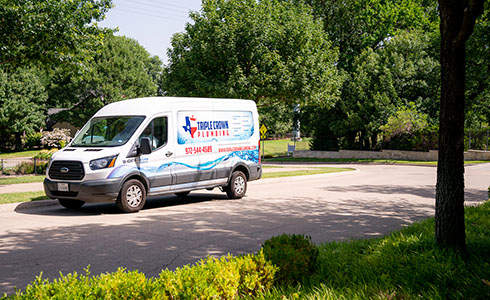 richardston, tx plumbing service van